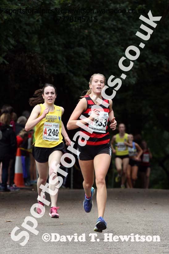 Womens under-17s ERRA Road Relays, Sutton Coldifield, Birmingham. Photo: David T. Hewitson/Sports for All Pics
